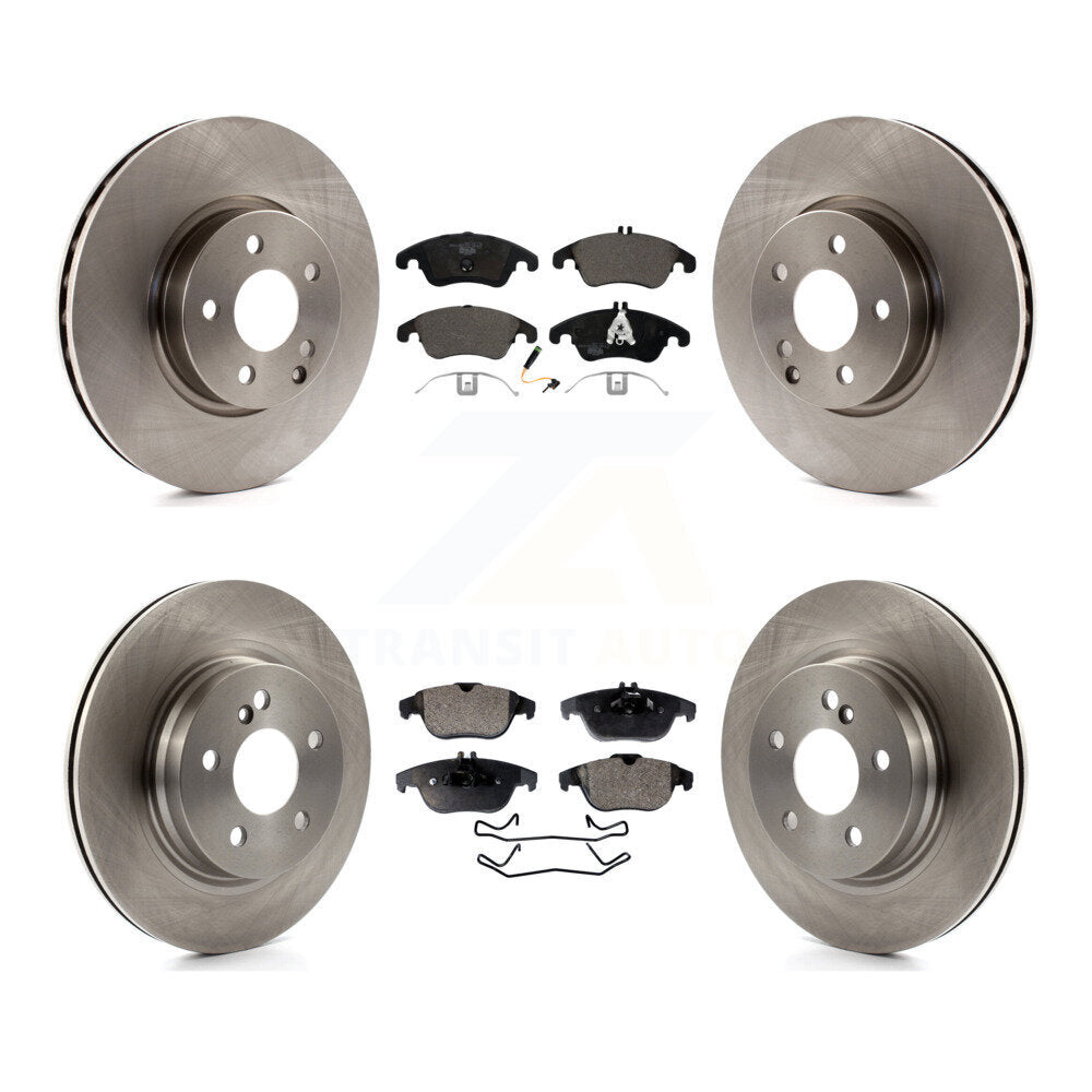 Transit Auto K8T-101520 Disc Brake Kit for 2008-2015 Mercedes-Benz C300, Mercedes-Benz E350, Mercedes-Benz C350 - Front and Rear product image
