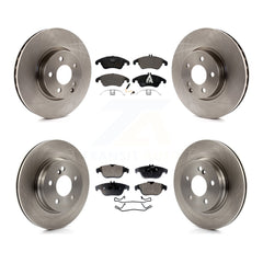 Transit Auto K8T-101520 Disc Brake Kit for 2008-2015 Mercedes-Benz C300, Mercedes-Benz E350, Mercedes-Benz C350 - Front and Rear product image
