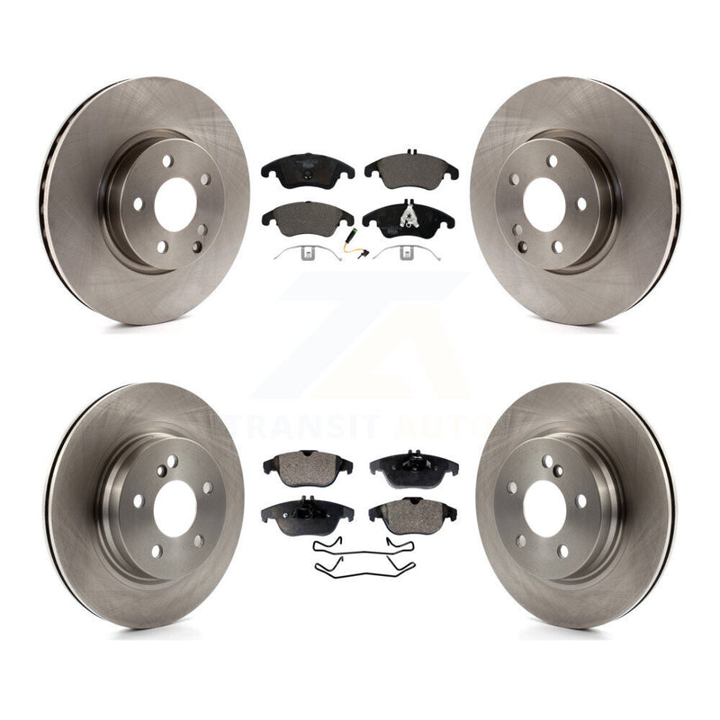Transit Auto K8T-101520 Disc Brake Kit for 2008-2015 Mercedes-Benz C300, Mercedes-Benz E350, Mercedes-Benz C350 - Front and Rear product image
