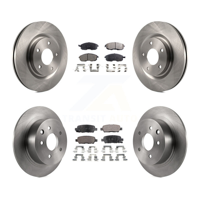 Transit Auto K8T-101524 Disc Brake Kit for 2011-2019 Nissan Juke, Nissan Sentra - Front and Rear product image
