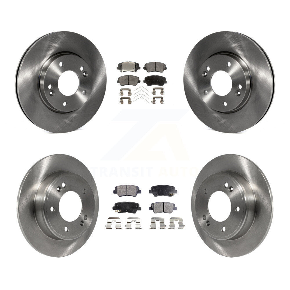 Transit Auto K8T-101528 Disc Brake Kit for 2016-2017 Kia Forte Koup, Hyundai Elantra GT - Front and Rear product image