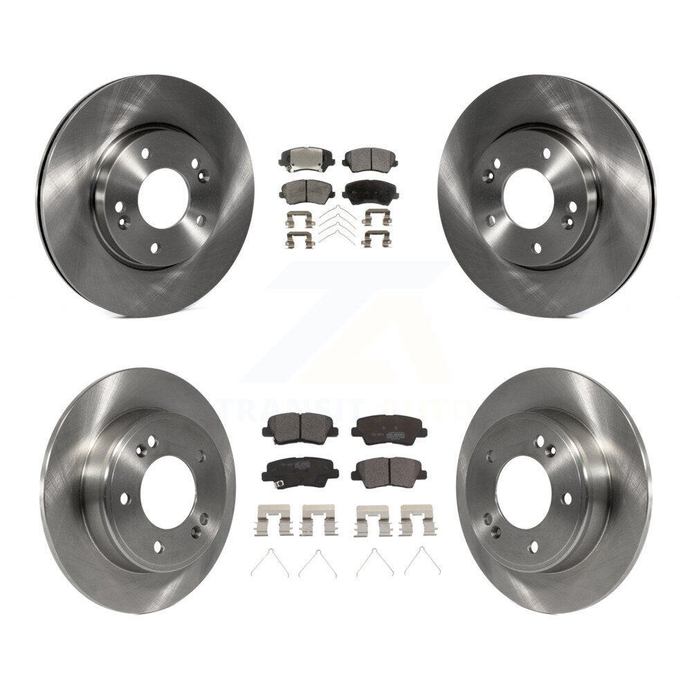 Transit Auto K8T-101529 Disc Brake Kit for 2016-2018 Hyundai Elantra GT, Kia Forte, Kia Forte5 & more - Front and Rear product image