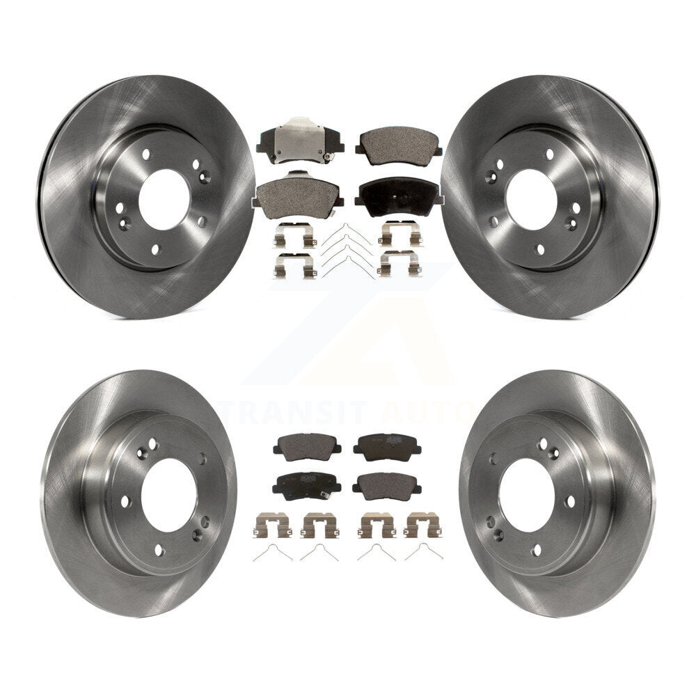 Transit Auto K8T-101530 Disc Brake Kit for 2017-2020 Hyundai Elantra - Front and Rear product image