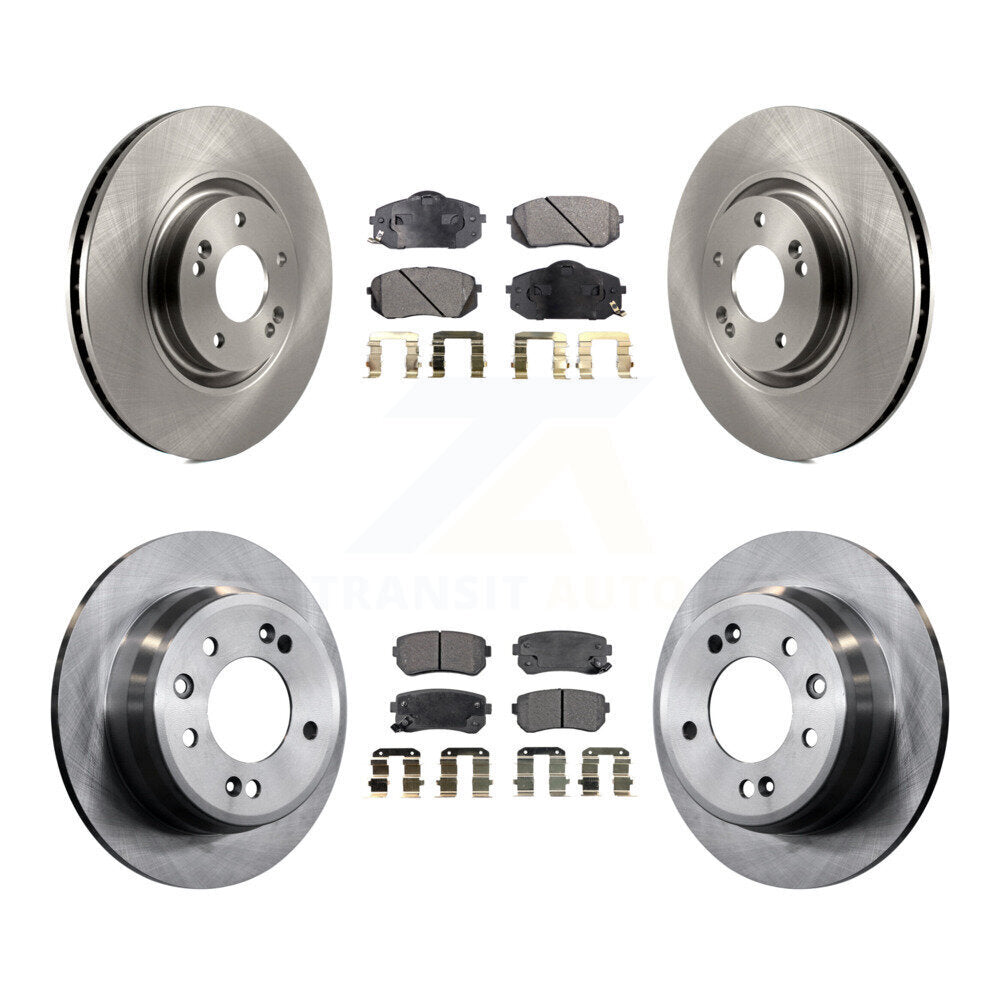 Transit Auto K8T-101533 Disc Brake Kit for 2015 Hyundai Tucson - Front and Rear product image