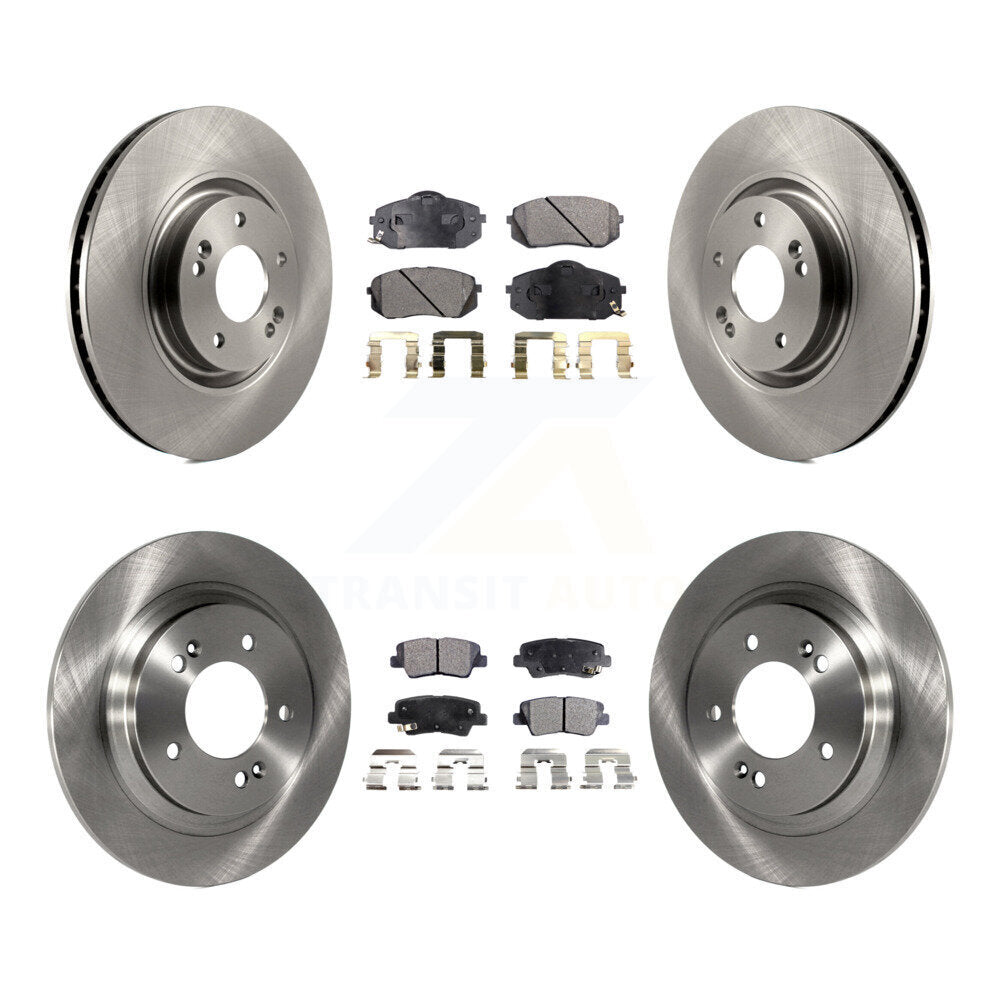 Transit Auto K8T-101534 Disc Brake Kit for 2014-2016 Hyundai Sonata, Kia Cadenza - Front and Rear product image