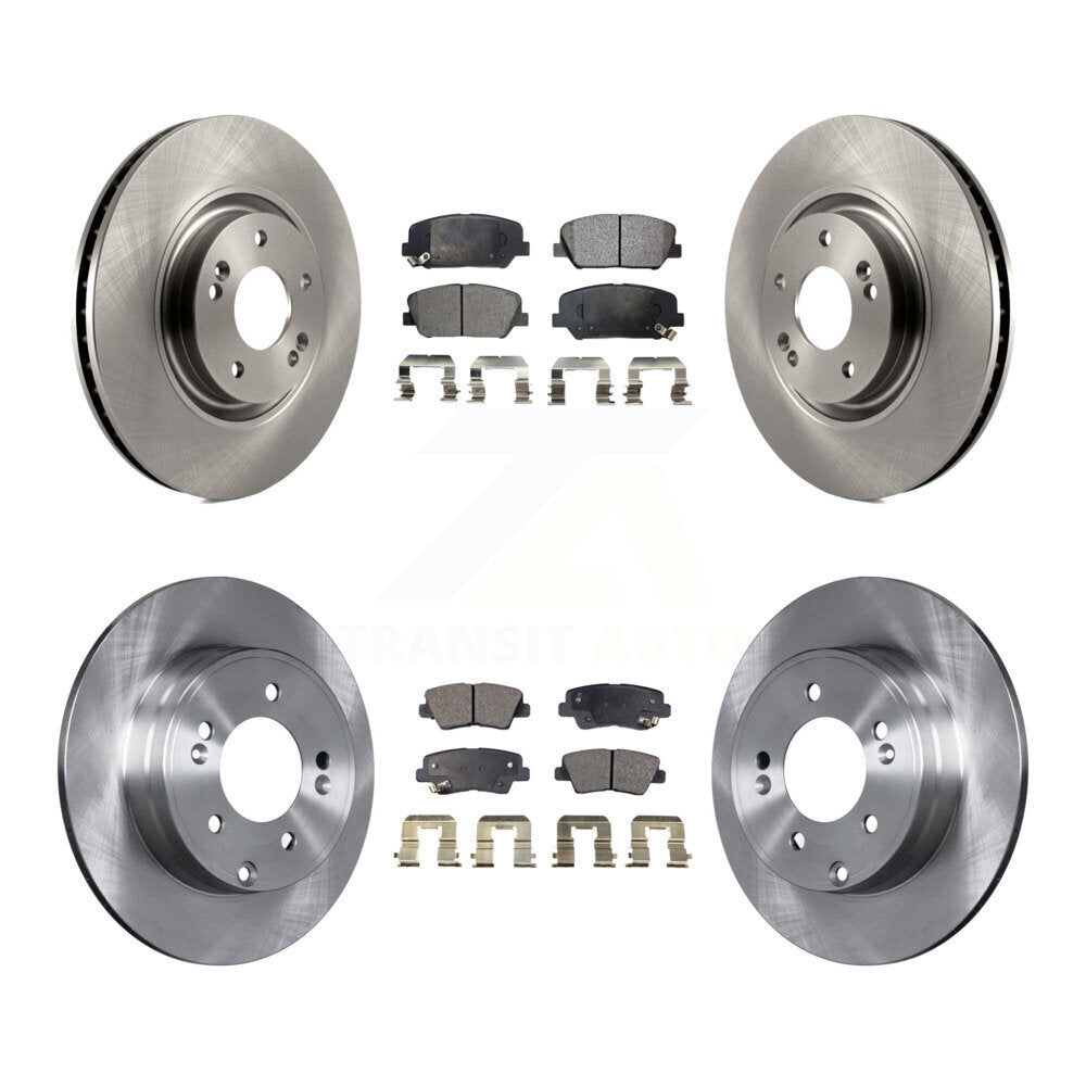 Transit Auto K8T-101535 Disc Brake Kit for 2011-2015 Kia Optima - Front and Rear product image