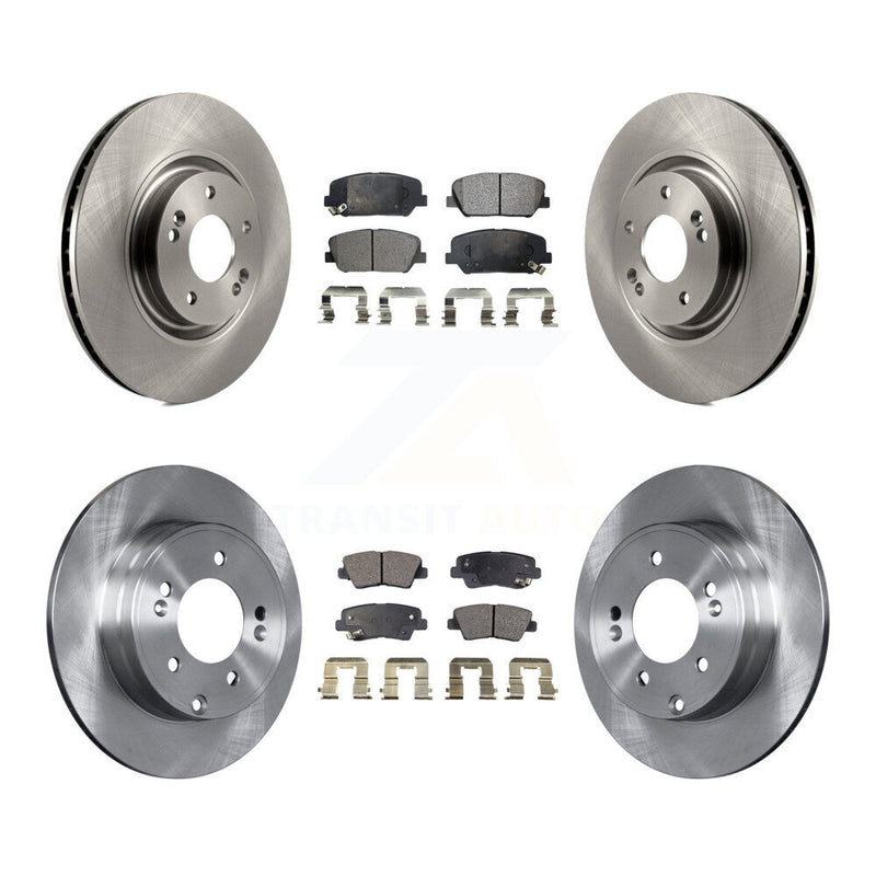 Transit Auto K8T-101535 Disc Brake Kit for 2011-2015 Kia Optima - Front and Rear product image