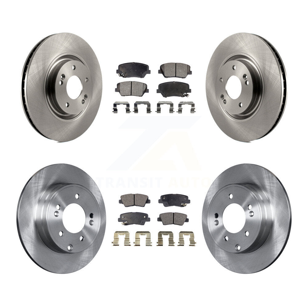 Transit Auto K8T-101537 Disc Brake Kit for 2012-2017 Hyundai Azera - Front and Rear product image