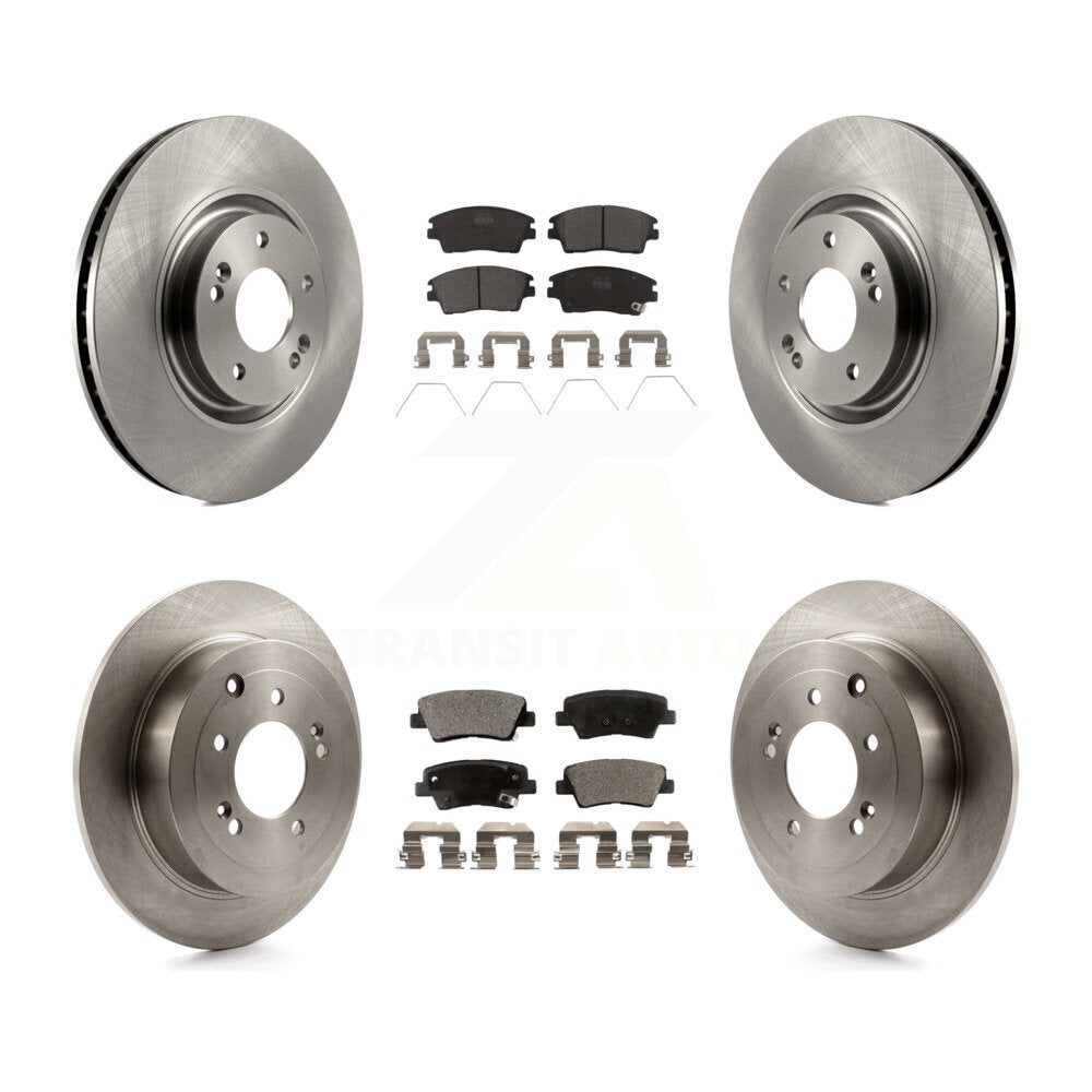 Transit Auto K8T-101539 Disc Brake Kit for 2017-2022 Kia Sportage - Front and Rear product image