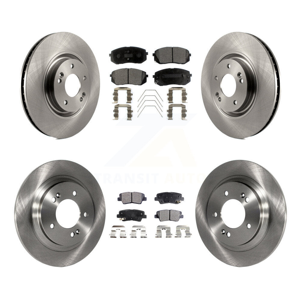 Transit Auto K8T-101540 Disc Brake Kit for 2016 Hyundai Sonata - Front and Rear product image