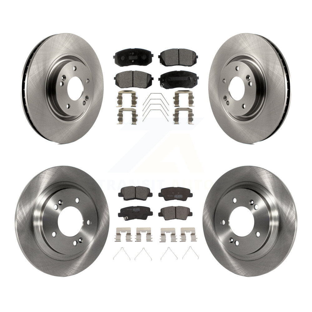 Transit Auto K8T-101541 Disc Brake Kit for 2016-2019 Kia Optima - Front and Rear product image