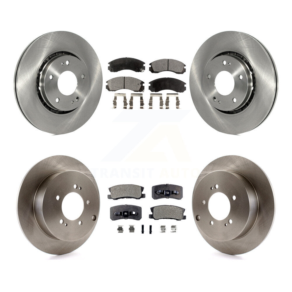 Transit Auto K8T-101545 Disc Brake Kit for 2009-2015 Mitsubishi Lancer - Front and Rear product image