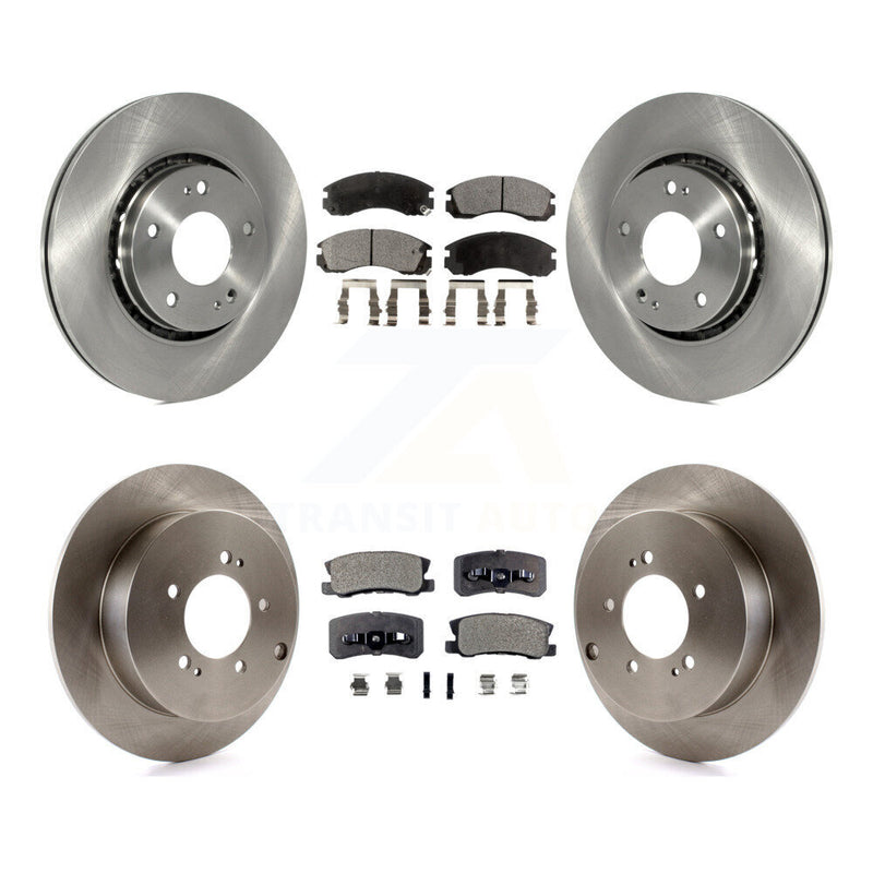 Transit Auto K8T-101545 Disc Brake Kit for 2009-2015 Mitsubishi Lancer - Front and Rear product image