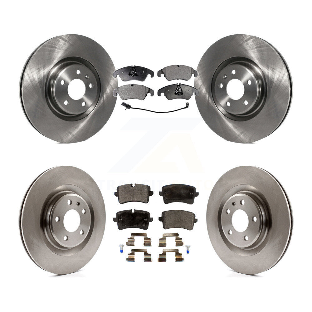 Transit Auto K8T-101546 Disc Brake Kit for 2014 Audi A6 - Front and Rear product image