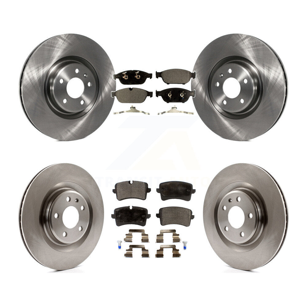 Transit Auto K8T-101547 Disc Brake Kit for 2014-2016 Audi A6 Quattro, Audi A7 Quattro - Front and Rear product image