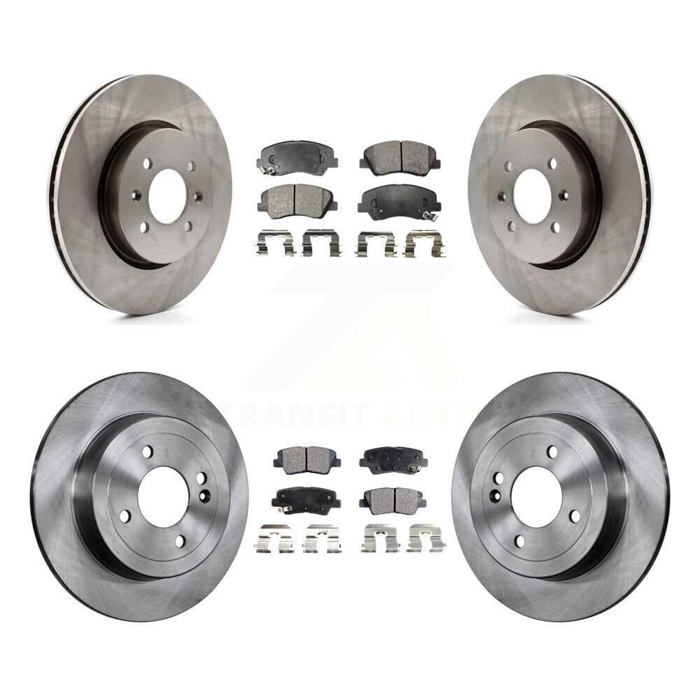 Transit Auto K8T-101560 Disc Brake Kit for 2012-2017 Kia Rio - Front and Rear product image