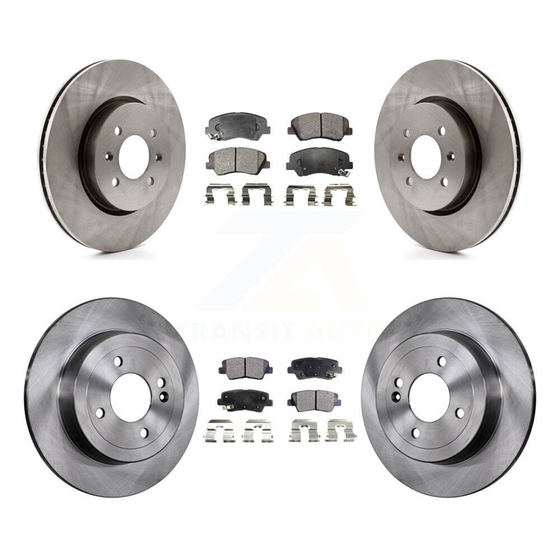 Transit Auto K8T-101560 Disc Brake Kit for 2012-2017 Kia Rio - Front and Rear product image