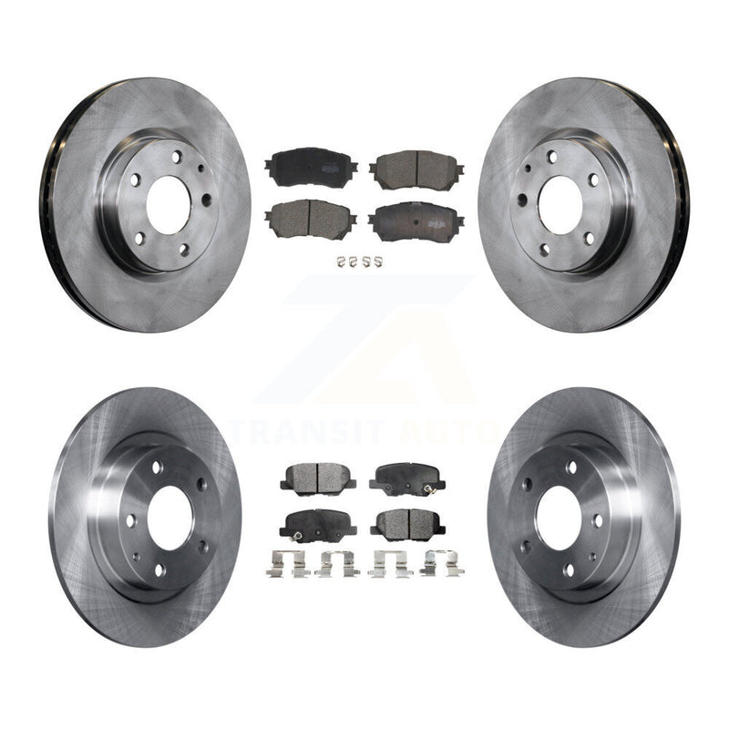 Transit Auto K8T-101568 Disc Brake Kit for 2014-2015 Mazda 6 - Front and Rear product image