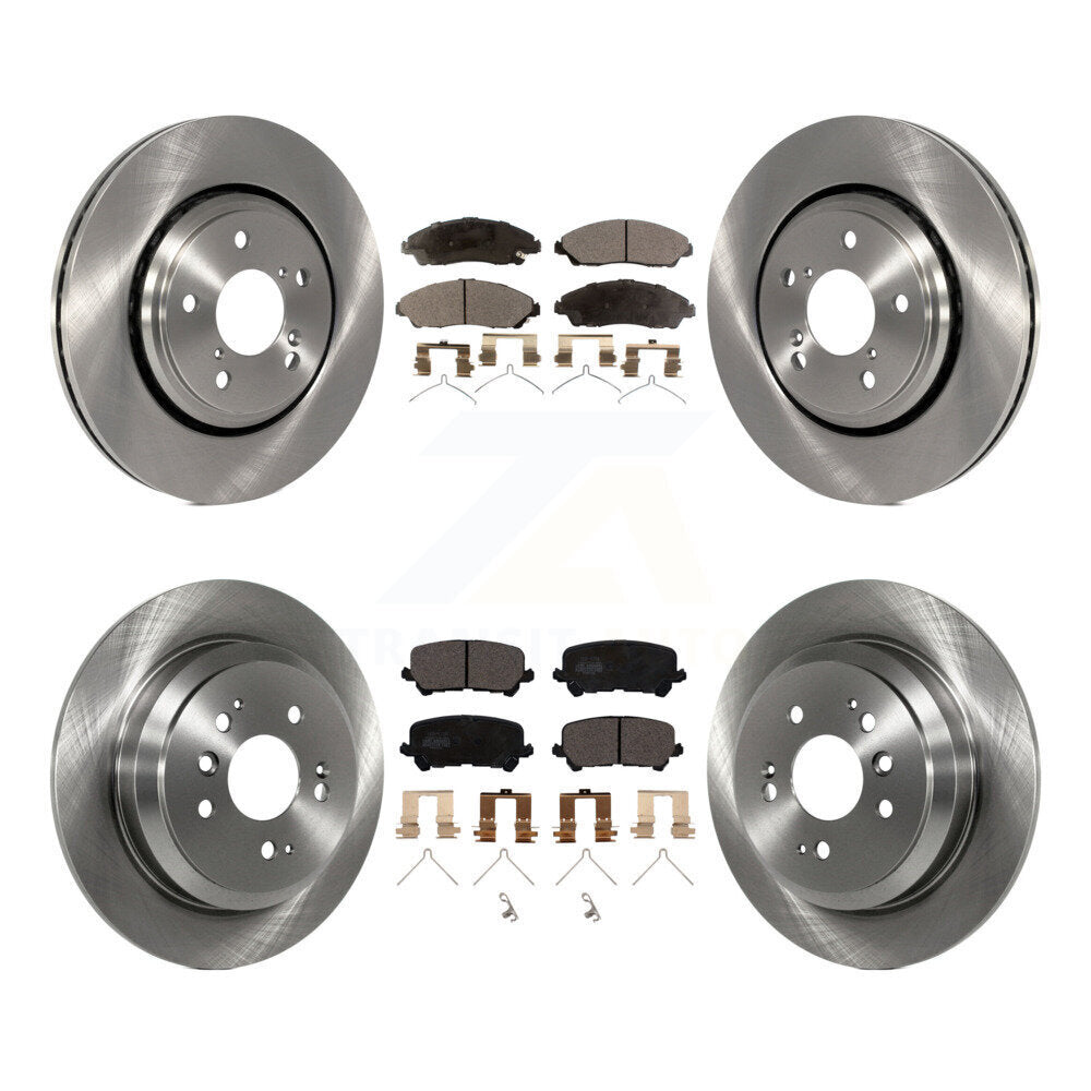 Transit Auto K8T-101577 Disc Brake Kit for 2016-2024 Honda Ridgeline, Honda Pilot - Front and Rear product image