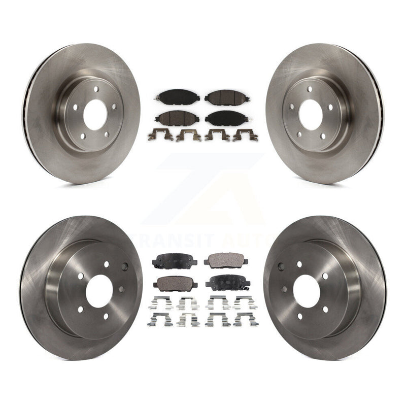 Transit Auto K8T-101578 Disc Brake Kit for 2013-2024 Nissan Murano, INFINITI QX60, INFINITI JX35 & more - Front and Rear product image
