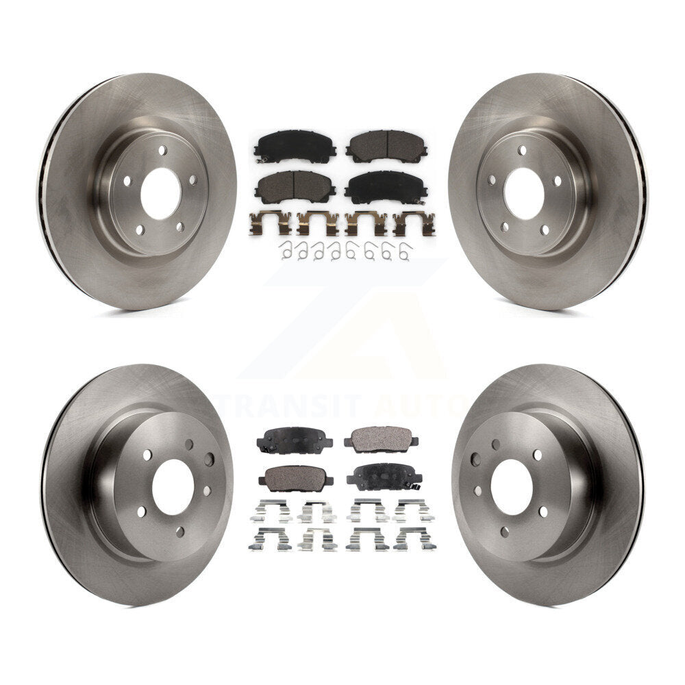 Transit Auto K8T-101580 Disc Brake Kit for 2016-2017 INFINITI QX50 - Front and Rear product image