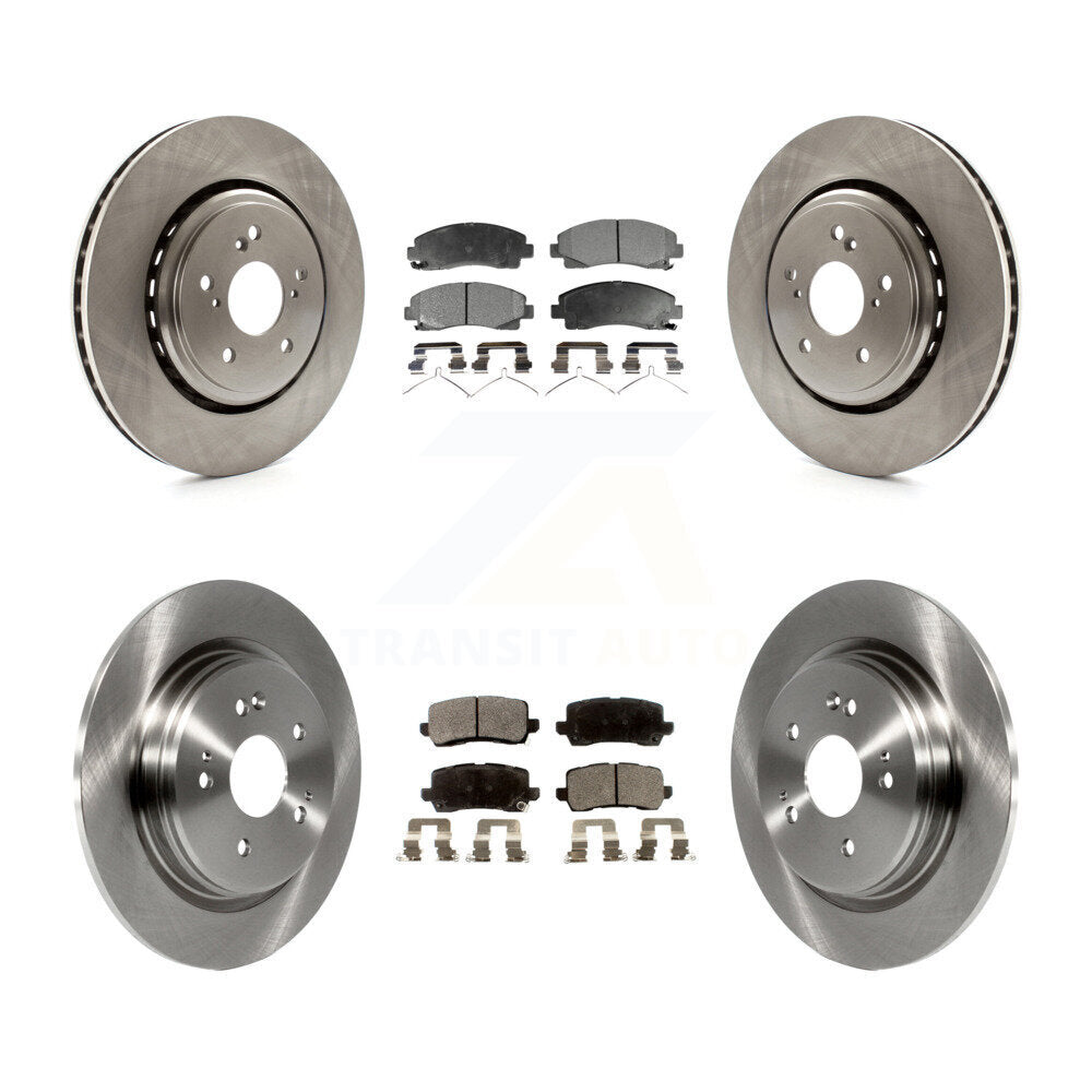 Transit Auto K8T-101581 Disc Brake Kit for 2015-2020 Acura TLX - Front and Rear product image