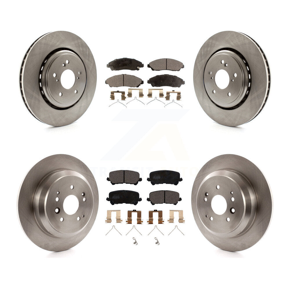 Transit Auto K8T-101582 Disc Brake Kit for 2014-2016 Acura MDX - Front and Rear product image