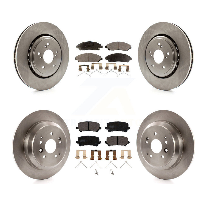 Transit Auto K8T-101582 Disc Brake Kit for 2014-2016 Acura MDX - Front and Rear product image