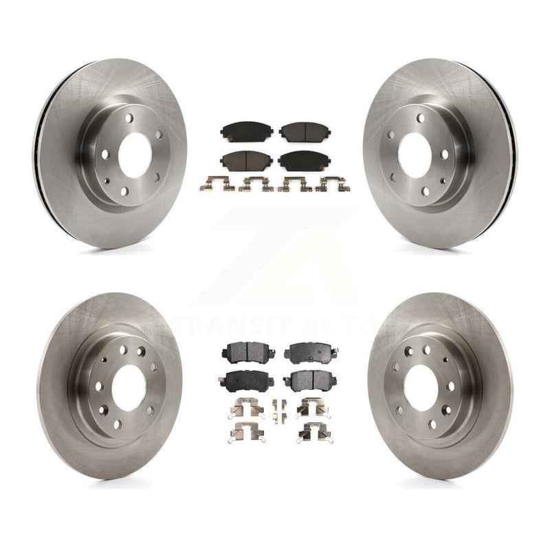 Transit Auto K8T-101588 Disc Brake Kit for 2016-2018 Mazda CX-3 - Front and Rear product image