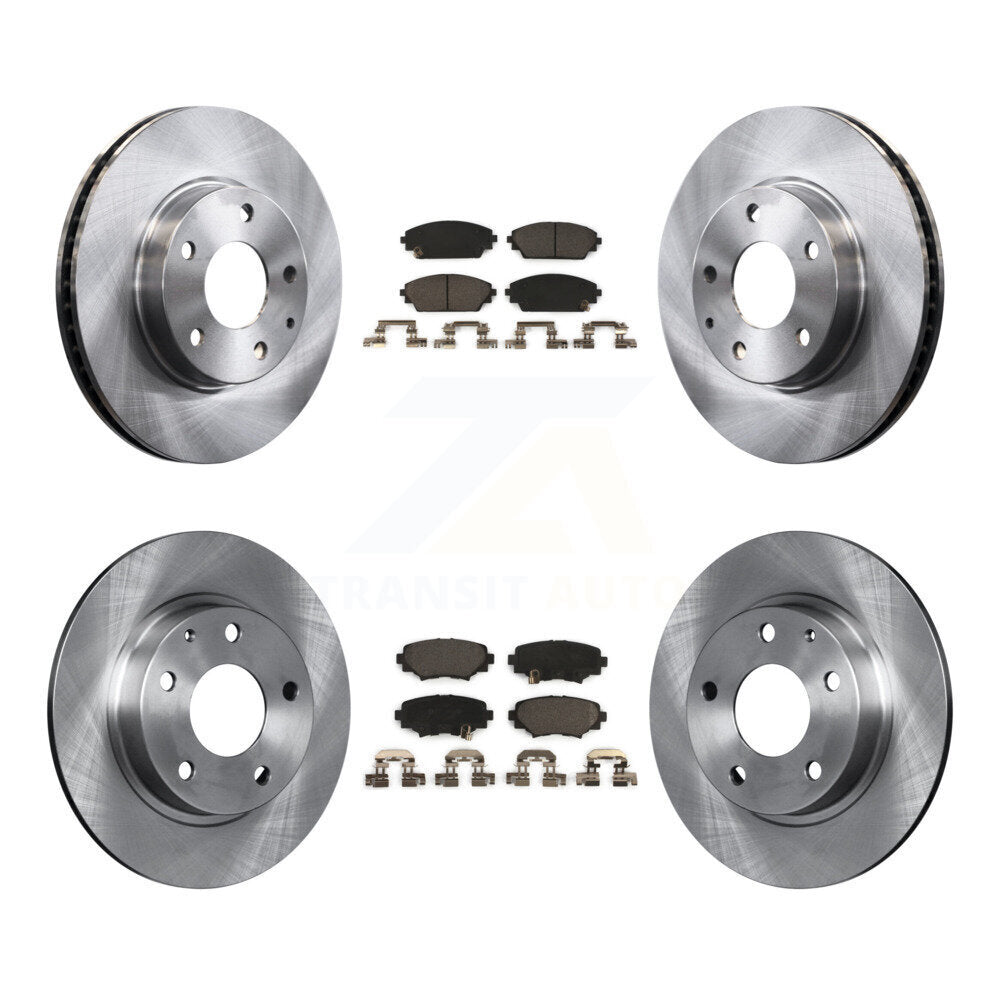 Transit Auto K8T-101591 Disc Brake Kit for 2014-2018 Mazda 3, Mazda 3 Sport - Front and Rear product image