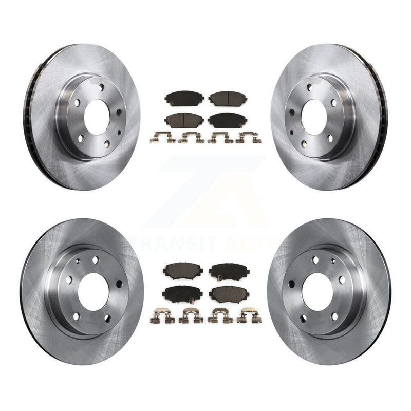 Transit Auto K8T-101591 Disc Brake Kit for 2014-2018 Mazda 3, Mazda 3 Sport - Front and Rear product image