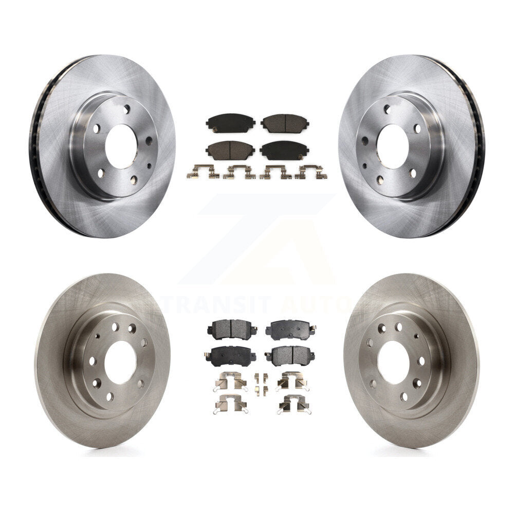 Transit Auto K8T-101592 Disc Brake Kit for 2016-2018 Mazda CX-3 - Front and Rear product image