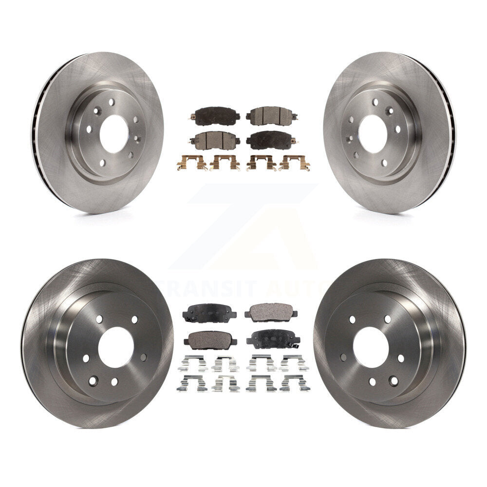 Transit Auto K8T-101595 Disc Brake Kit for 2014-2017 Nissan LEAF - Front and Rear product image