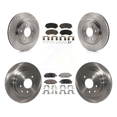 Transit Auto K8T-101596 Disc Brake Kit for 2014-2023 Nissan Rogue, Nissan Rogue Sport, Nissan Qashqai - Front and Rear product image