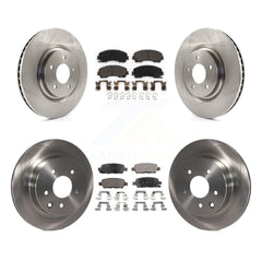 Transit Auto K8T-101598 Disc Brake Kit for 2014-2019 Nissan Rogue - Front and Rear product image