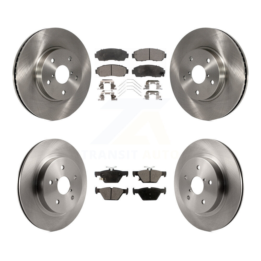 Transit Auto K8T-101603 Disc Brake Kit for 2016-2019 Subaru Legacy - Front and Rear product image