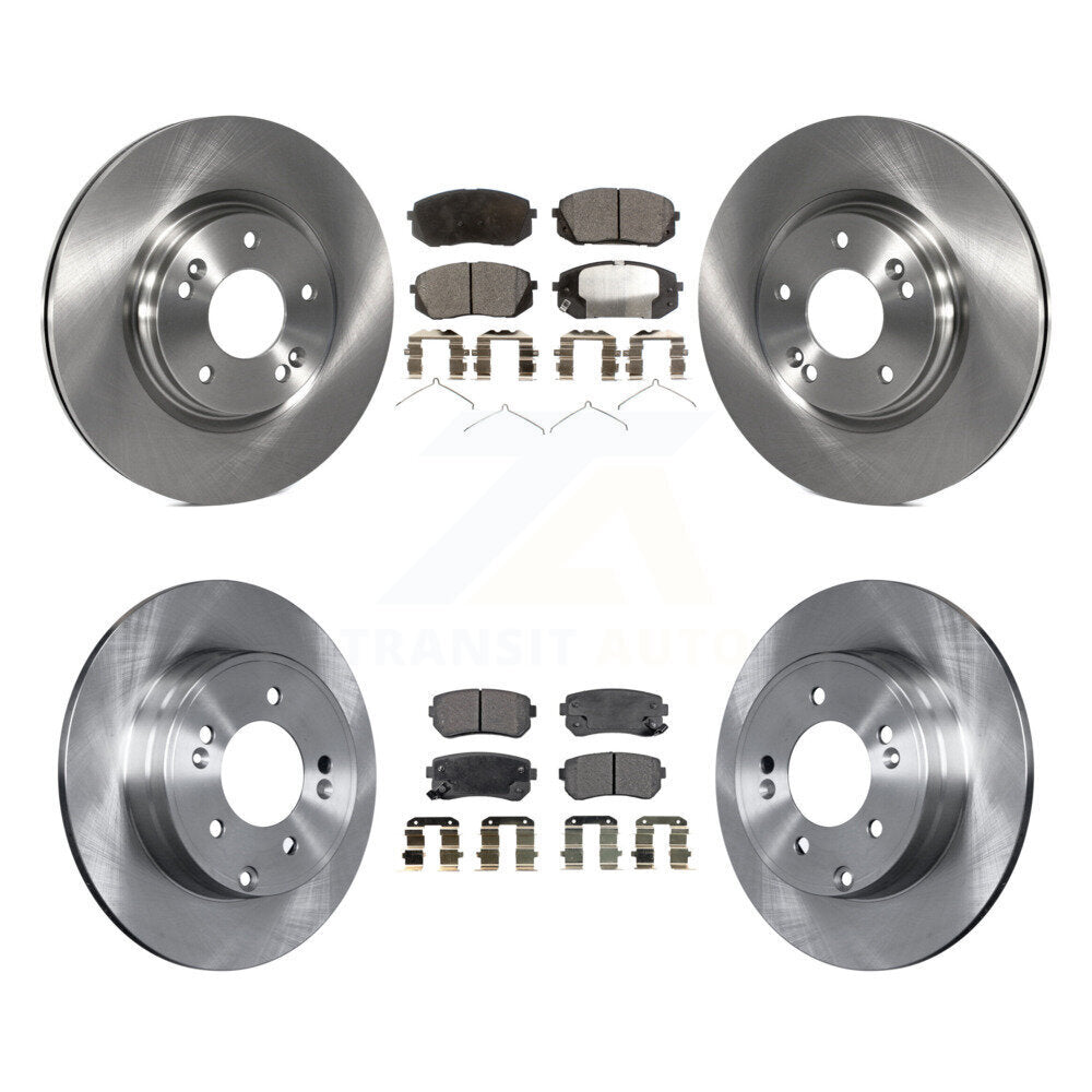 Transit Auto K8T-101605 Disc Brake Kit for 2015-2016 Hyundai Sonata - Front and Rear product image