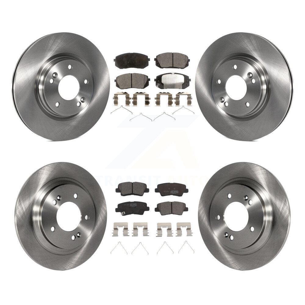 Transit Auto K8T-101606 Disc Brake Kit for 2017-2019 Kia Optima - Front and Rear product image