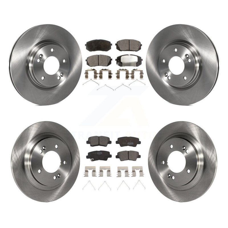 Transit Auto K8T-101606 Disc Brake Kit for 2017-2019 Kia Optima - Front and Rear product image