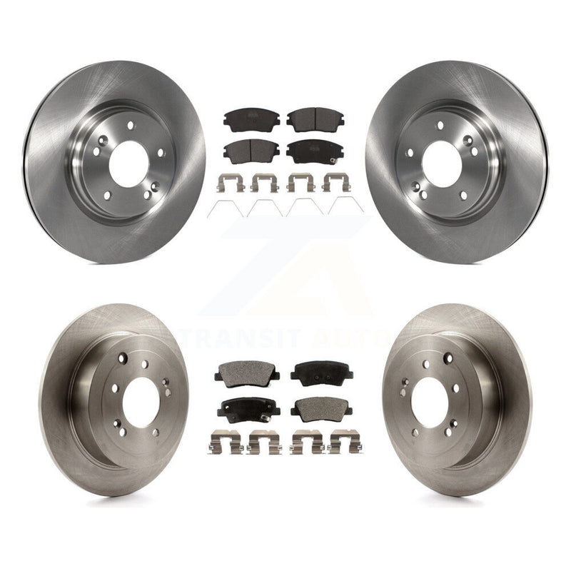 Transit Auto K8T-101607 Disc Brake Kit for 2016-2022 Hyundai Tucson, Kia Sportage - Front and Rear product image