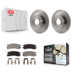 Transit Auto K8T-101623 Disc Brake Kit for 2000-2005 Pontiac Bonneville, Buick Park Avenue, Cadillac Seville & more - Rear product image