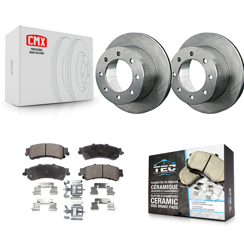 Transit Auto K8T-101640 Disc Brake Kit for 2001 GMC Sierra 3500 - Rear product image