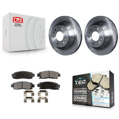 Transit Auto K8T-101642 Disc Brake Kit for 2002-2009 Saab 9-7x, Buick Rainier, GMC Envoy XUV & more - Rear product image