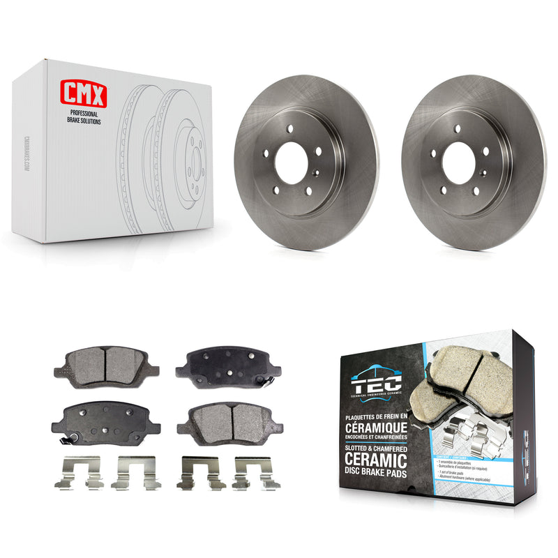 Transit Auto K8T-101651 Disc Brake Kit for 2005 Buick Terraza, Chevrolet Uplander, Pontiac Montana & more - Rear product image