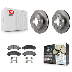 Transit Auto K8T-101656 Disc Brake Kit for 2005-2020 GMC Savana 2500, Chevrolet Express 2500, Chevrolet Express 3500 & more - Rear product image
