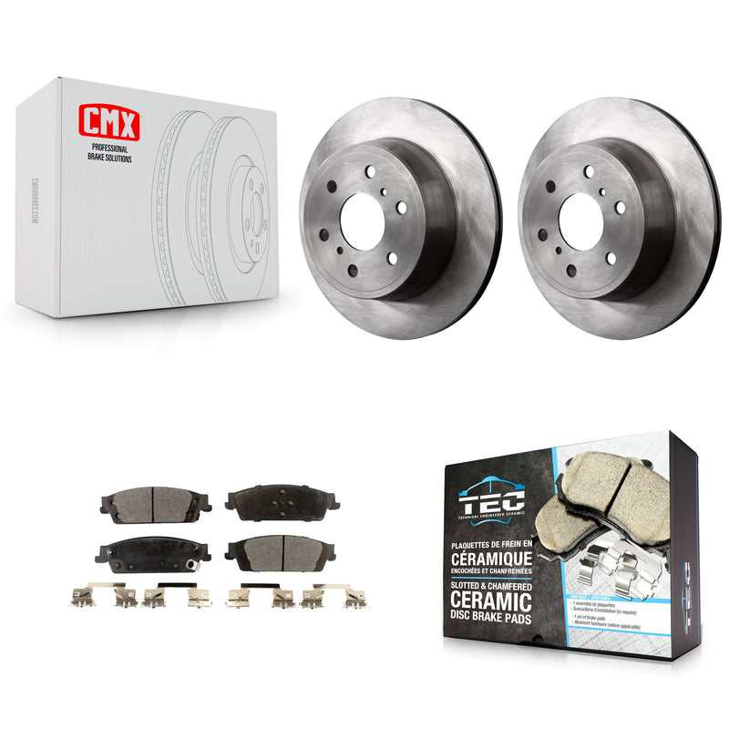 Transit Auto K8T-101662 Disc Brake Kit for 2014-2020 Chevrolet Suburban, Chevrolet Silverado 1500, Chevrolet Silverado 1500 LD & more - Rear product image