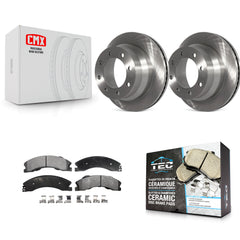 Transit Auto K8T-101667 Disc Brake Kit for 2009-2020 Chevrolet Express 4500, Chevrolet Express 3500, GMC Savana 3500 & more - Rear product image
