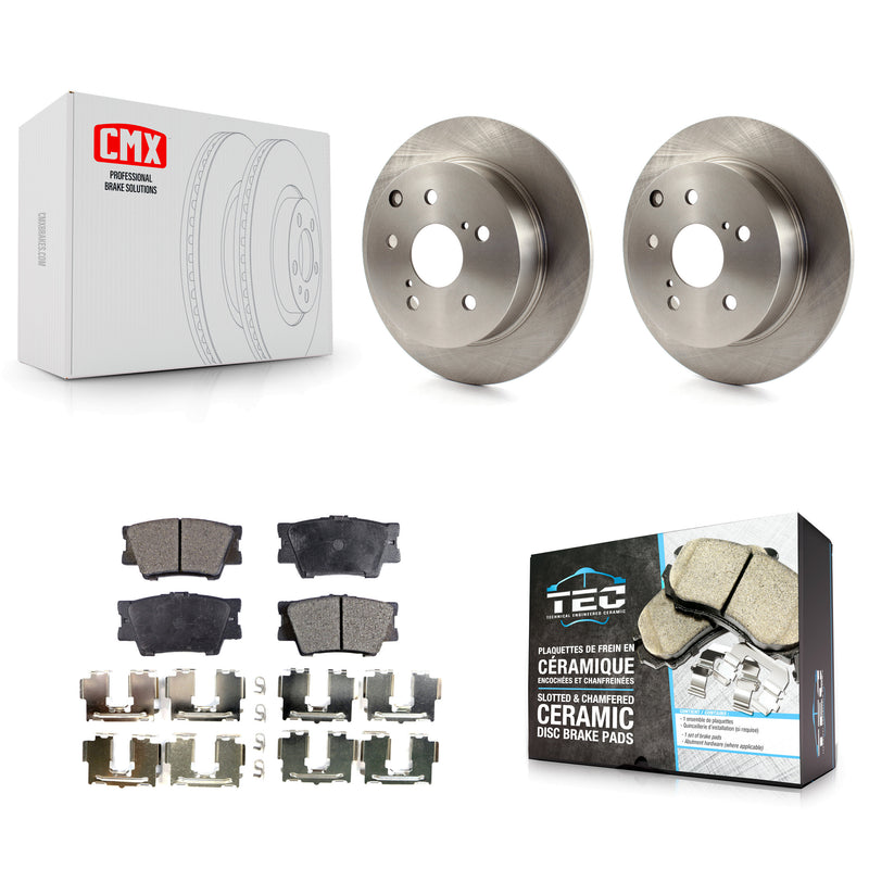 Transit Auto K8T-101670 Disc Brake Kit for 2009-2013 Toyota Matrix, Pontiac Vibe - Rear product image