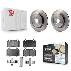 Transit Auto K8T-101673 Disc Brake Kit for 2009-2024 Chevrolet Camaro, Cadillac CTS - Rear product image