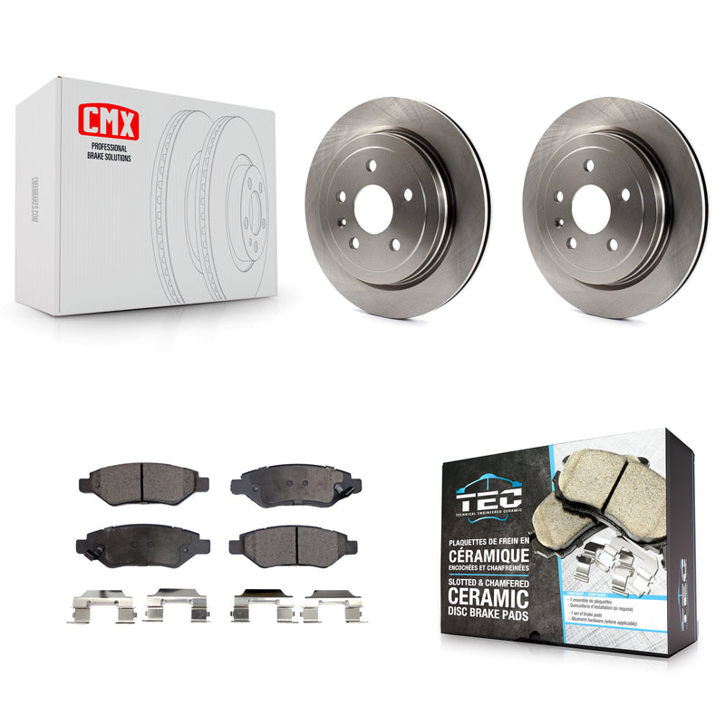 Transit Auto K8T-101679 Disc Brake Kit for 2008-2015 Cadillac CTS, Chevrolet Camaro - Rear product image